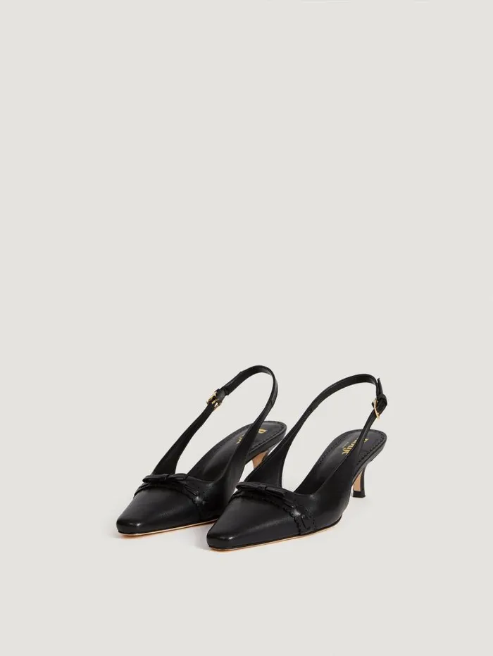Rouje Shoes Women Abelia Escarpins Cuir Noir