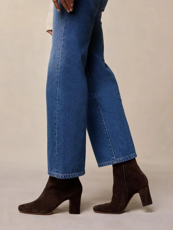 Rouje Shoes Women Celeste Boots Suede Ebne