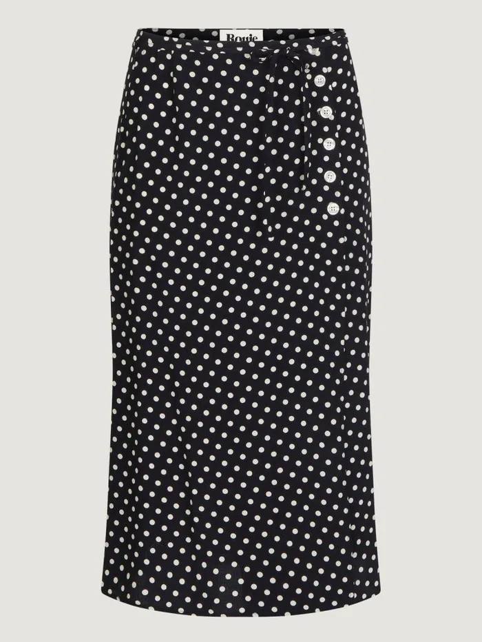 Rouje Skirts Women Gloria Skirt Pois Carmen Noir