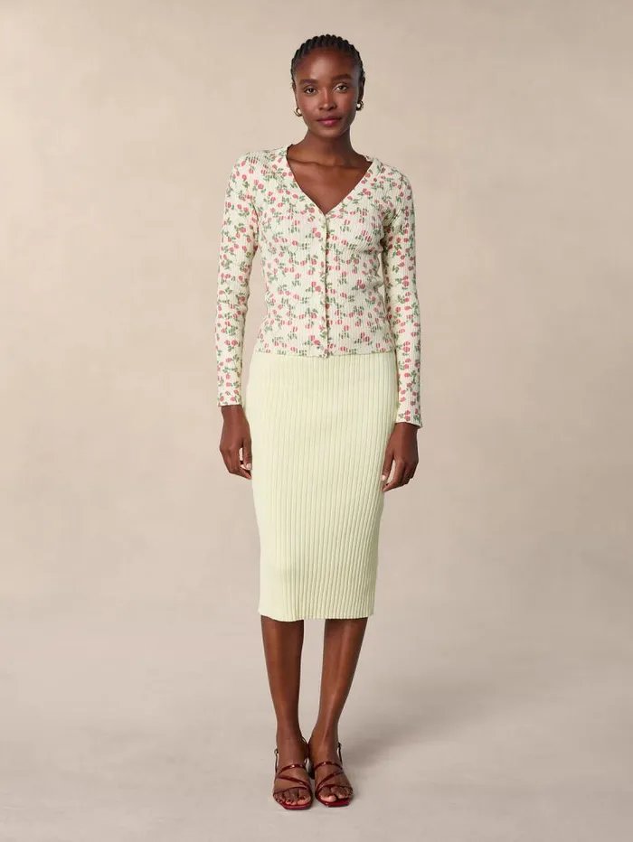 Rouje Skirts Women Livia Skirt Uni Jaune
