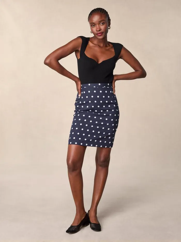 Rouje Skirts Women Smael Skirt Poislola Marine