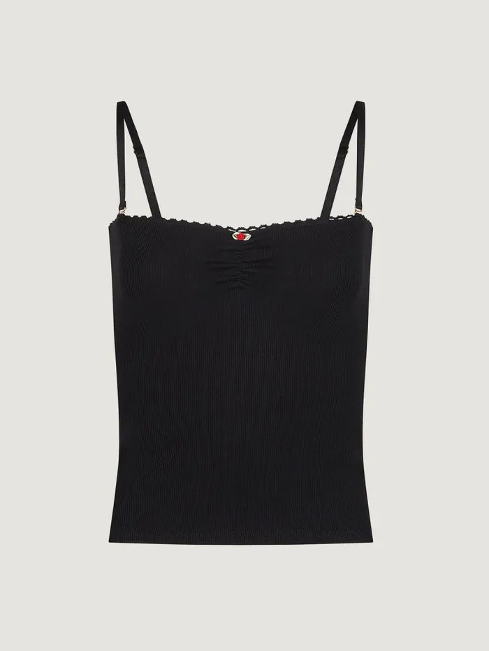 Rouje Tops Women Alexa Top Uni Noir