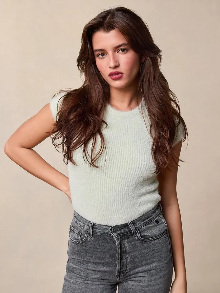 Rouje Tops Women Aurelio Top Fur Menthe