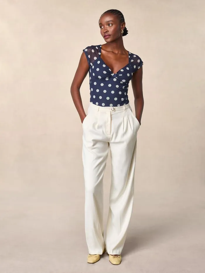 Rouje Tops Women Bonnie Top Poislola Marine