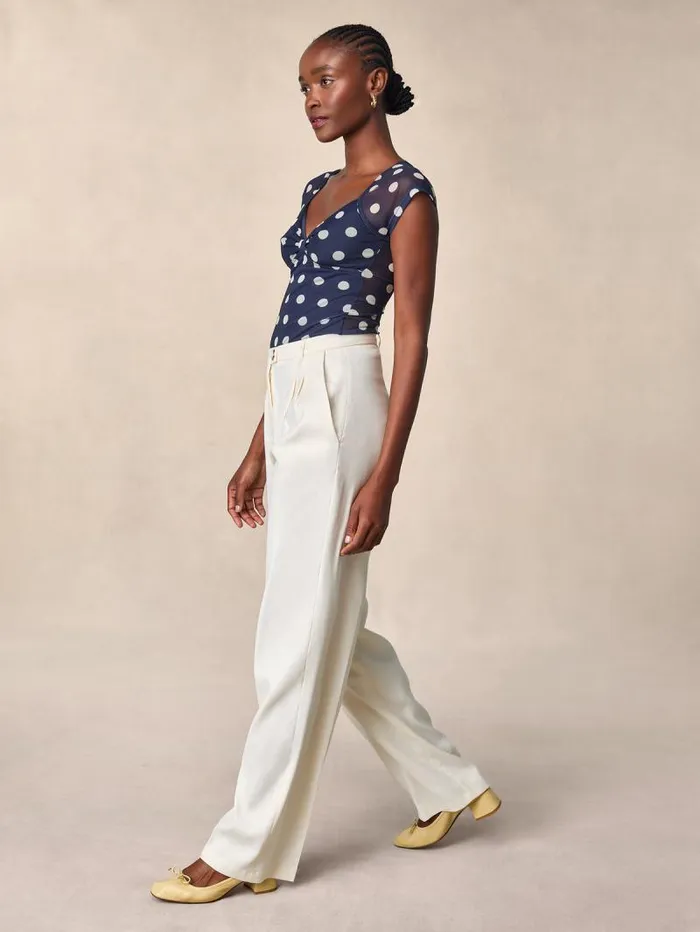 Rouje Tops Women Bonnie Top Poislola Marine