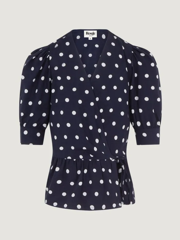 Rouje Tops Women Dolores Top Poislola Marine