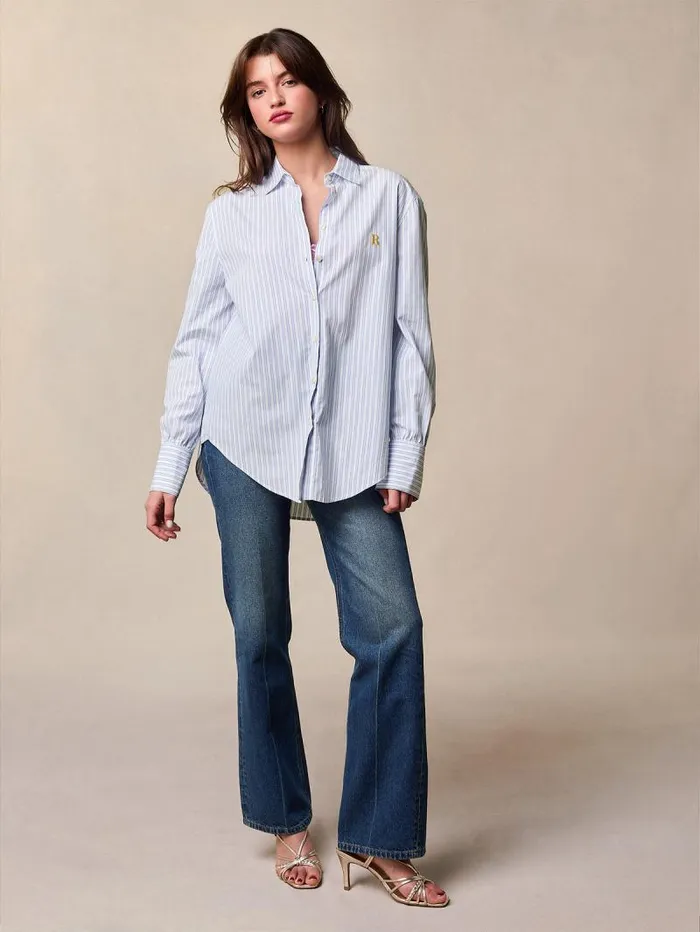 Rouje Tops Women Esteve Shirt Ray Bleu