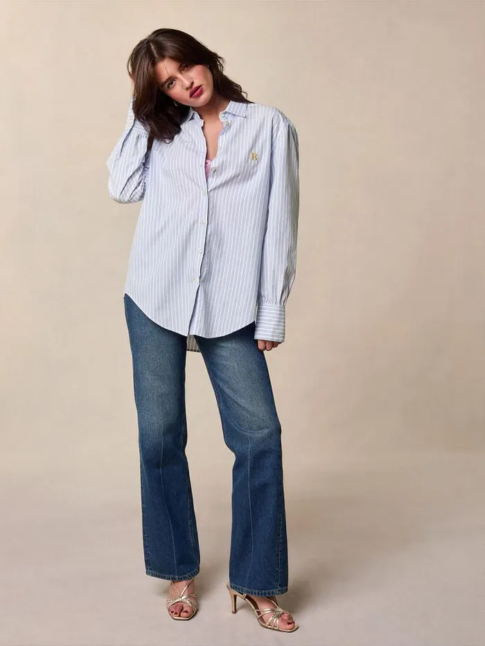 Rouje Tops Women Esteve Shirt Ray Bleu