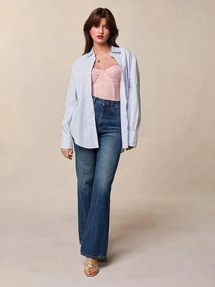 Rouje Tops Women Esteve Shirt Ray Bleu