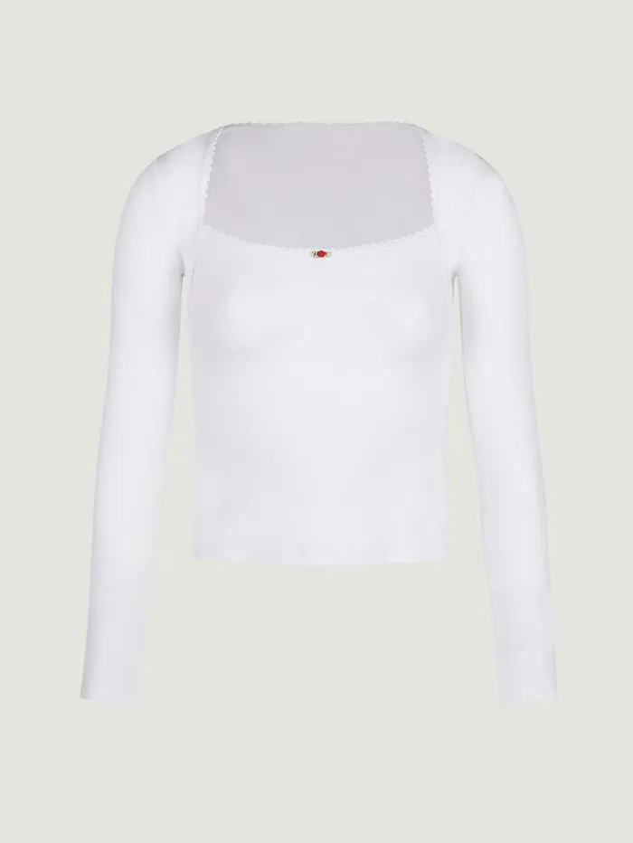 Rouje Tops Women Ivanka TShirt Uni Blanc