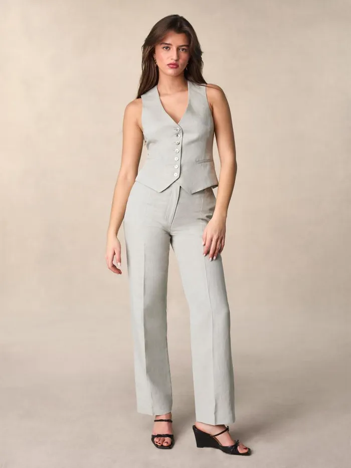 Rouje Tops Women Jacob Top Uni Vert De Gris