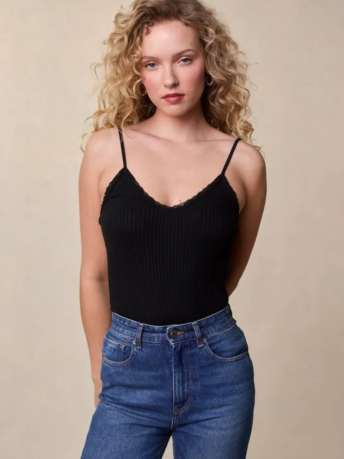Rouje Tops Women Lio Top Noir