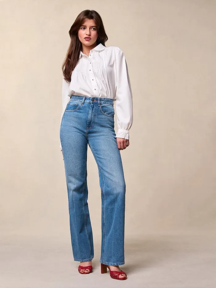 Rouje Tops Women Lola Shirt Ecru