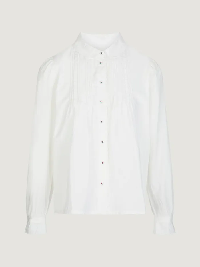 Rouje Tops Women Lola Shirt Ecru