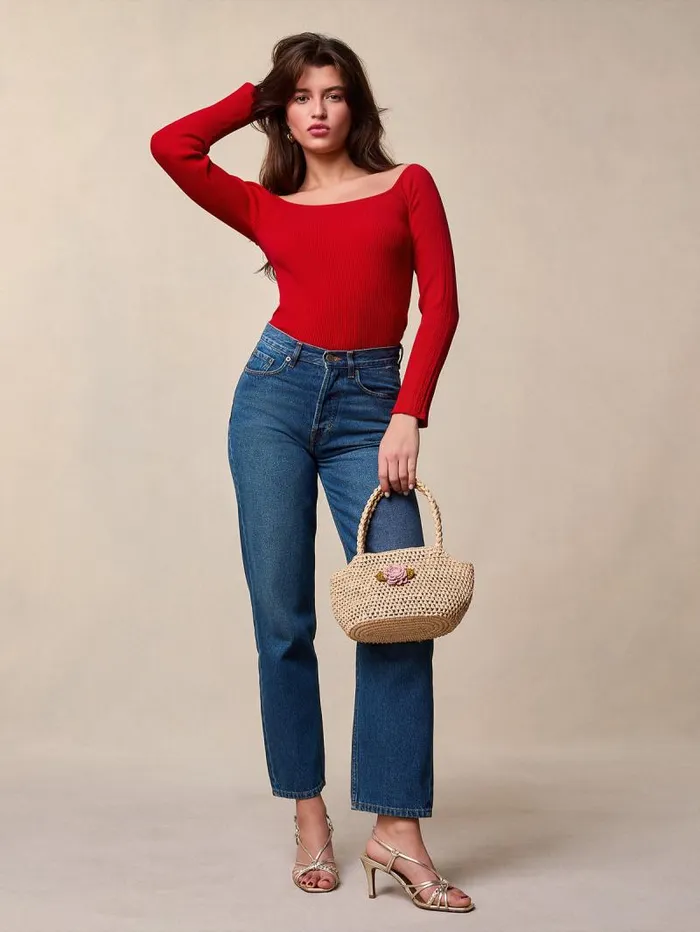 Rouje Tops Women Marlone Sweater Uni Rouge