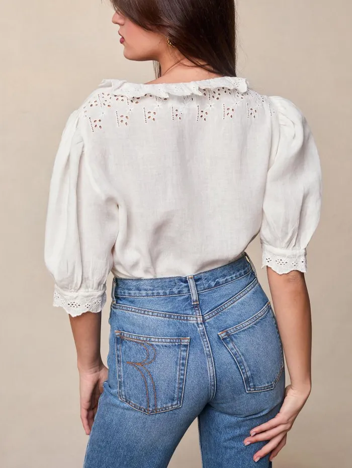 Rouje Tops Women Olga Shirt Blanc