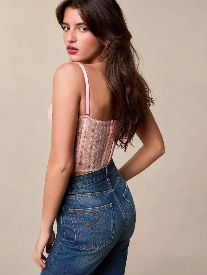 Rouje Tops Women Paco Top Dentelle Rose