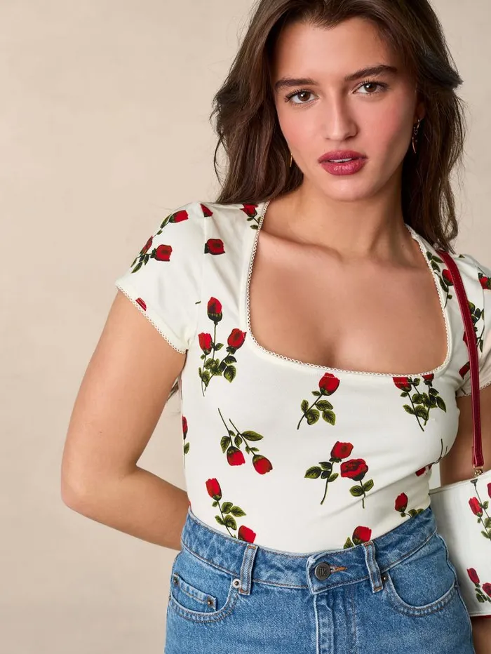 Rouje Tops Women Siam TShirt Default Title
