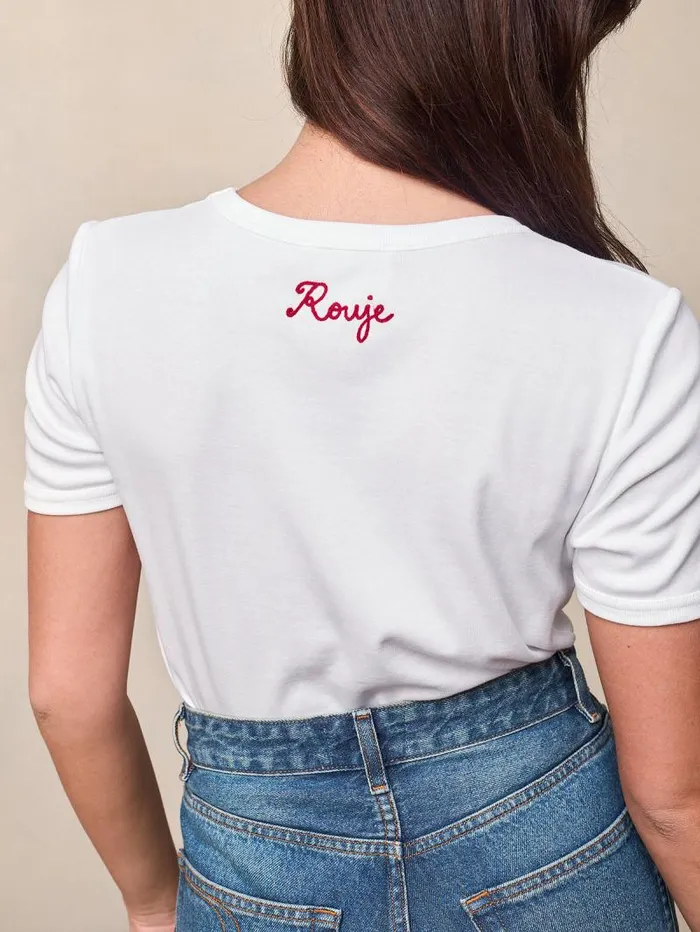 Rouje Tops Women Timeo TShirt Frompariswithlove Blanc