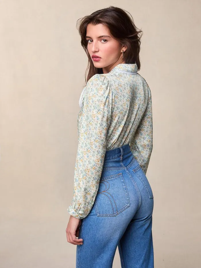 Rouje Tops Women Yasna Shirt Twill Ecru