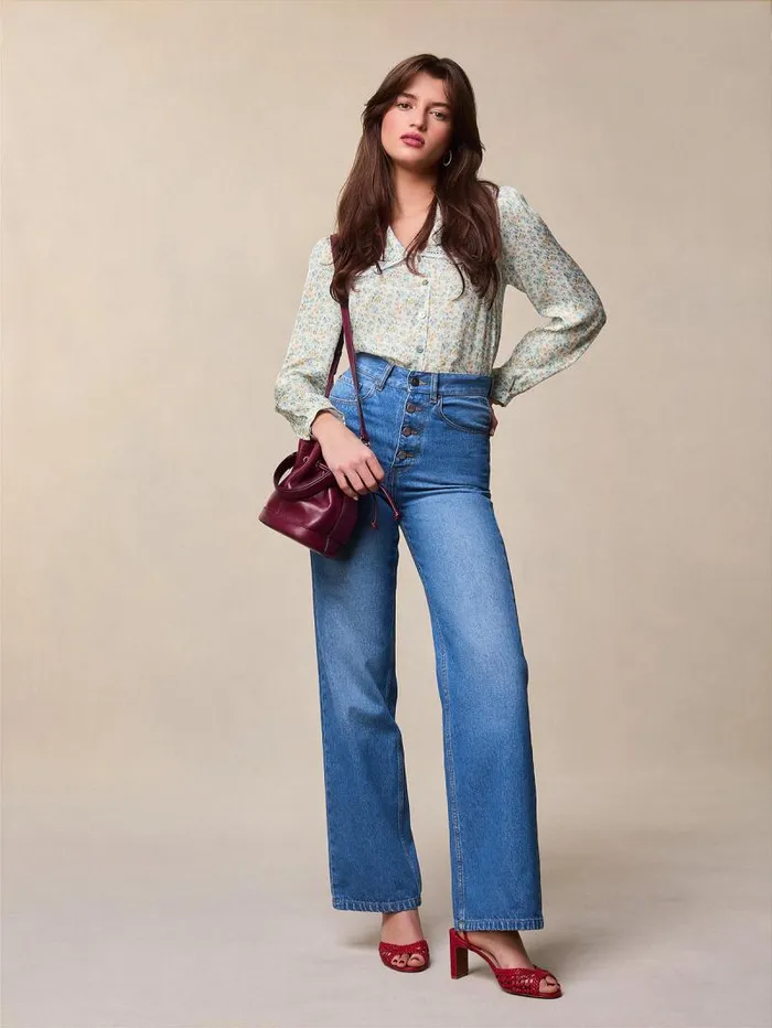 Rouje Tops Women Yasna Shirt Twill Ecru