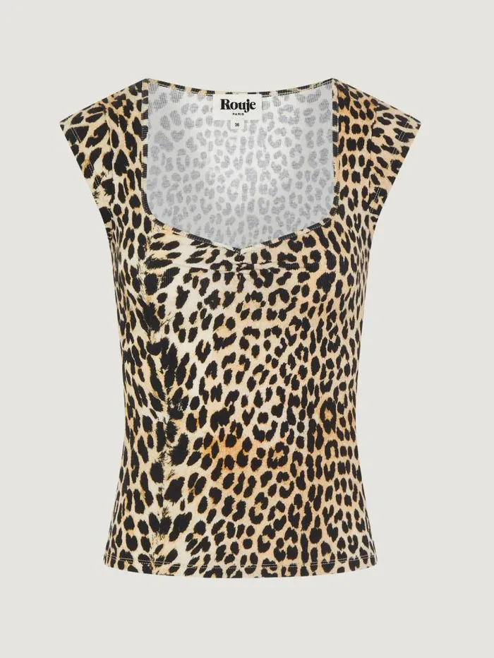 Rouje Tops Women Yuna Top Pan Beige