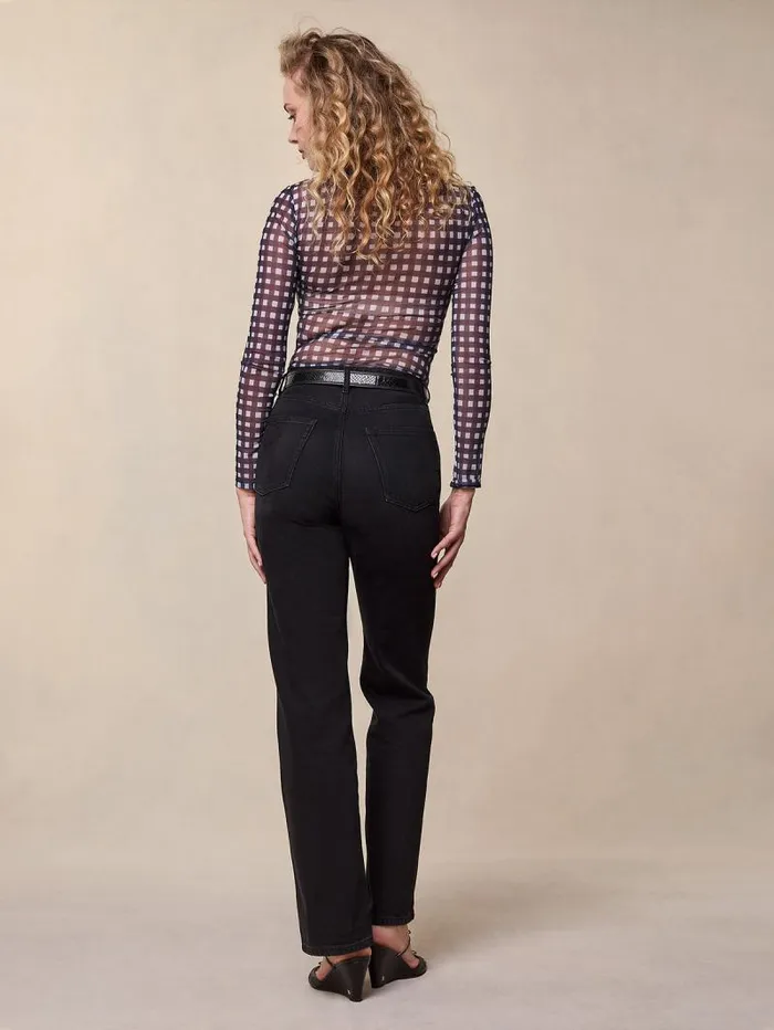Rouje Tops Women Yura Top Vichyaquarelle Marine