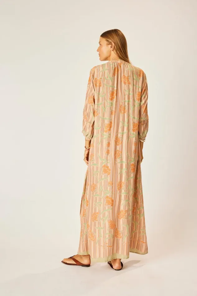 Sammie Maxi Chamomile Apricot Women Natalie Martin Dresses