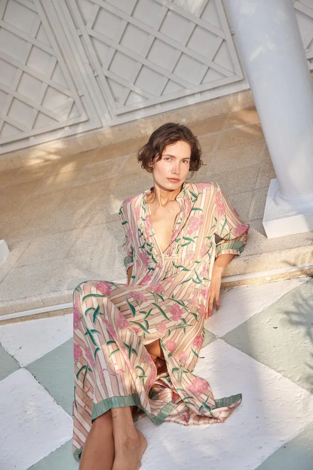 Sammie Maxi Chamomile Rose Women Natalie Martin Dresses