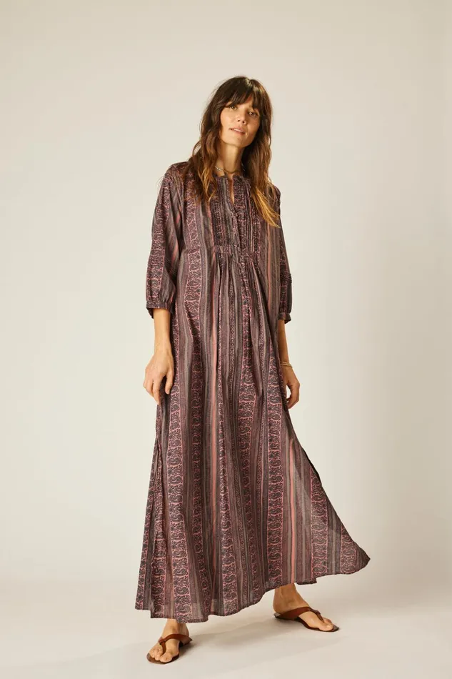 Sammie Maxi Paisley Stripe Heather Women Natalie Martin Dresses