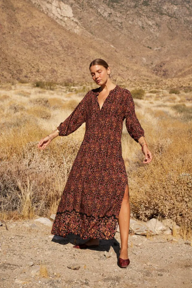 Sammie Maxi Petite Fleur Noire Women Natalie Martin Dresses