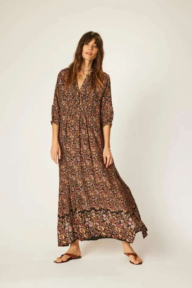 Sammie Maxi Petite Fleur Noire Women Natalie Martin Dresses
