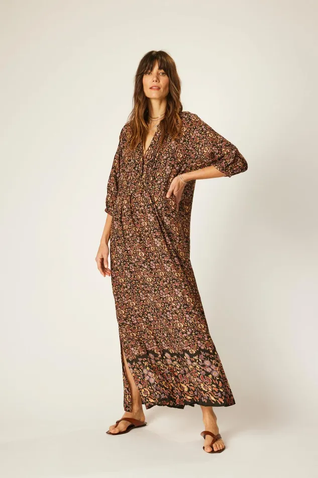Sammie Maxi Petite Fleur Noire Women Natalie Martin Dresses