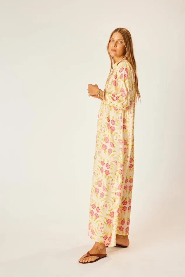 Sammie Maxi Prairie Dusty Crimson Women Natalie Martin Dresses