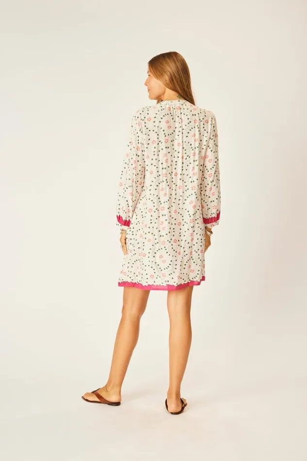 Sammie Short Dress Pinwheel Cotton Women Natalie Martin Dresses