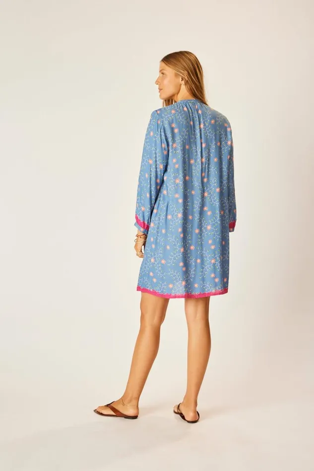 Sammie Short Dress Pinwheel Denim Women Natalie Martin Dresses