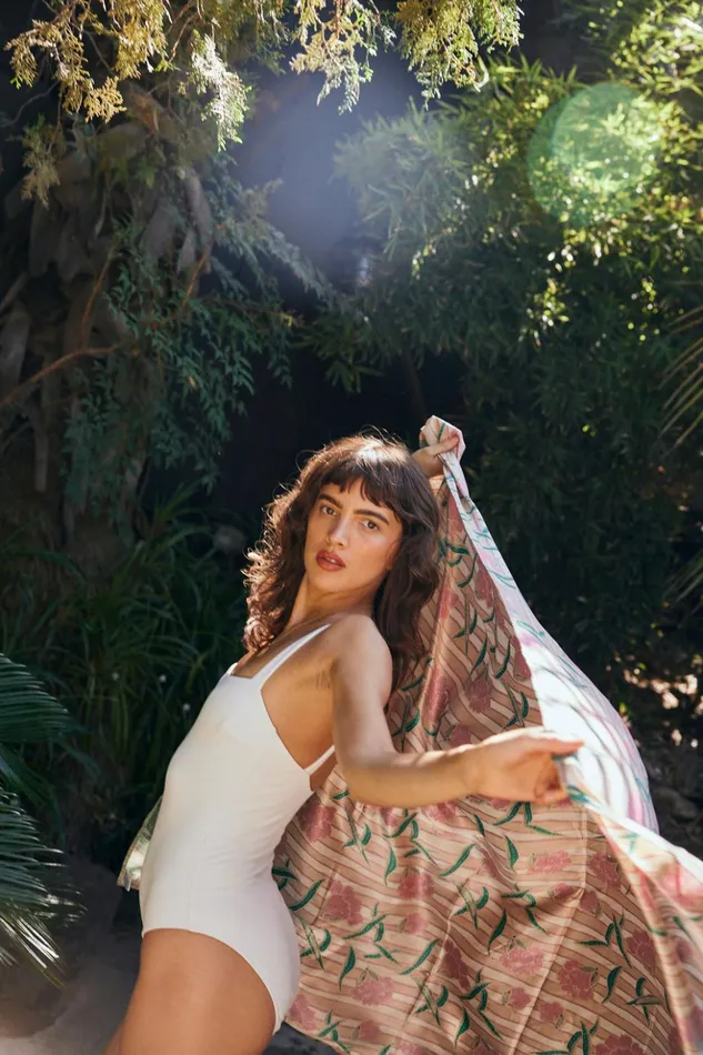 Sarong Chamomile Rose Women Natalie Martin Bottoms Sarong Chamomile Rose Women Natalie Martin Bottoms