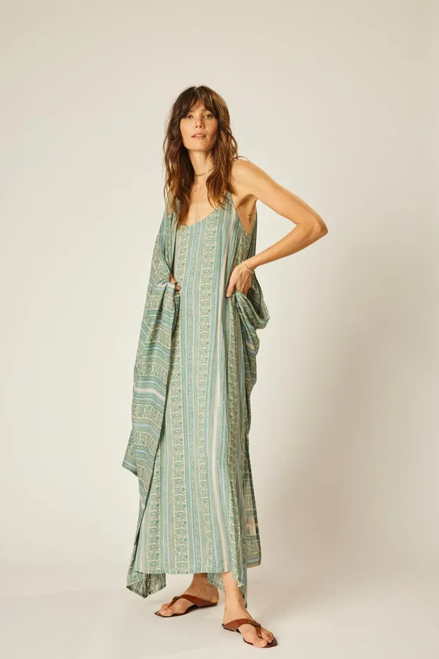 Sarong Paisley Stripe Pool Women Natalie Martin Bottoms Sarong Paisley Stripe Pool Women Natalie Martin Bottoms