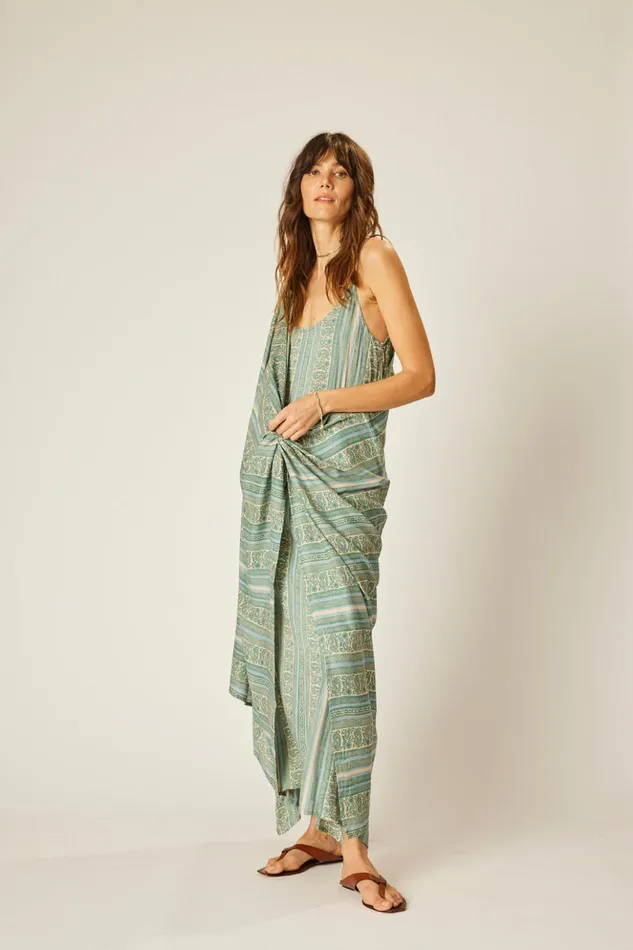 Sarong Paisley Stripe Pool Women Natalie Martin Bottoms Sarong Paisley Stripe Pool Women Natalie Martin Bottoms