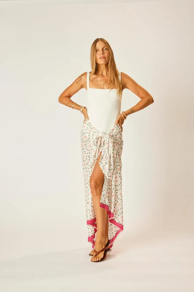 Sarong Pinwheel Cotton Women Natalie Martin Bottoms Sarong Pinwheel Cotton Women Natalie Martin Bottoms