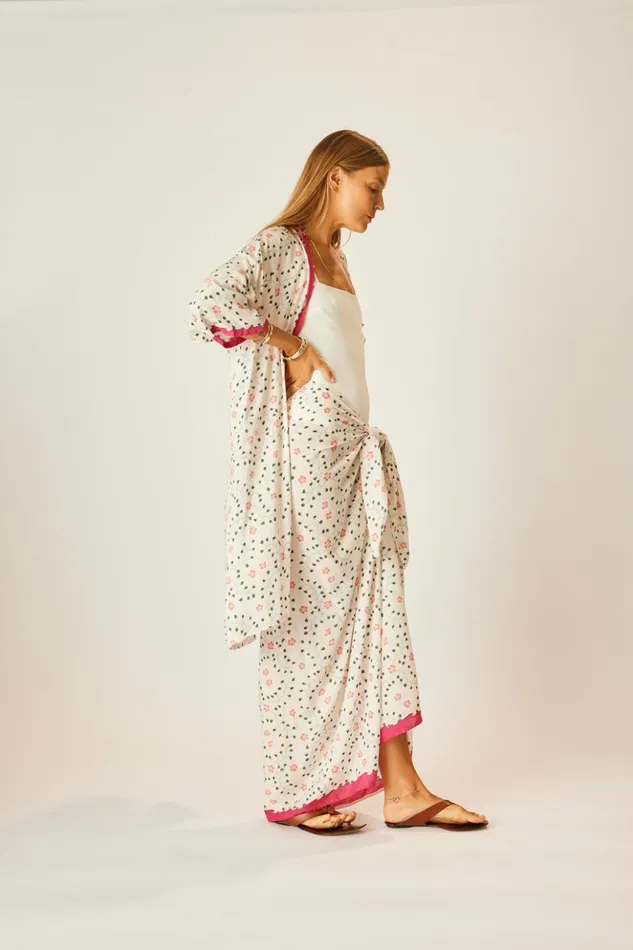 Sarong Pinwheel Cotton Women Natalie Martin Bottoms Sarong Pinwheel Cotton Women Natalie Martin Bottoms