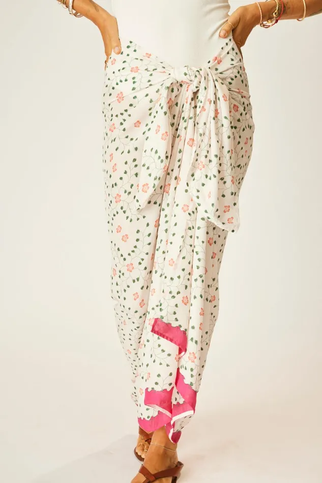 Sarong Pinwheel Cotton Women Natalie Martin Bottoms Sarong Pinwheel Cotton Women Natalie Martin Bottoms