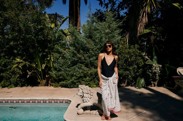 Sarong Pinwheel Cotton Women Natalie Martin Bottoms Sarong Pinwheel Cotton Women Natalie Martin Bottoms