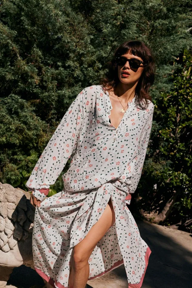 Sarong Pinwheel Cotton Women Natalie Martin Coverups