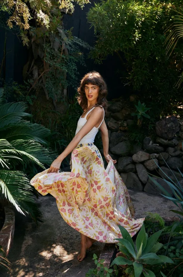 Sarong Prairie Dusty Crimson Women Natalie Martin Bottoms