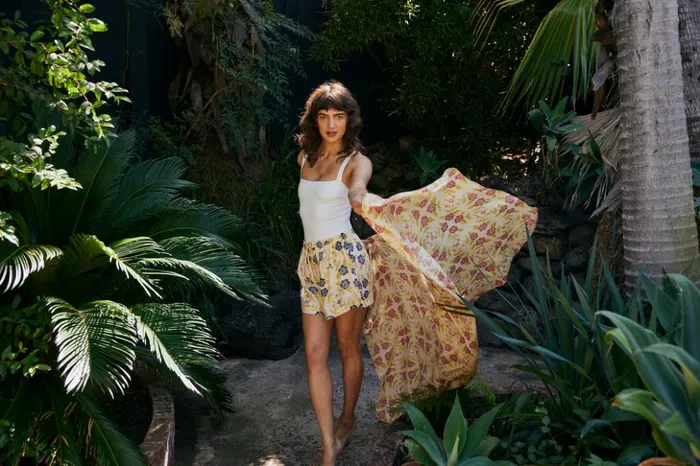 Sarong Prairie Dusty Crimson Women Natalie Martin Bottoms Sarong Prairie Dusty Crimson Women Natalie Martin Bottoms
