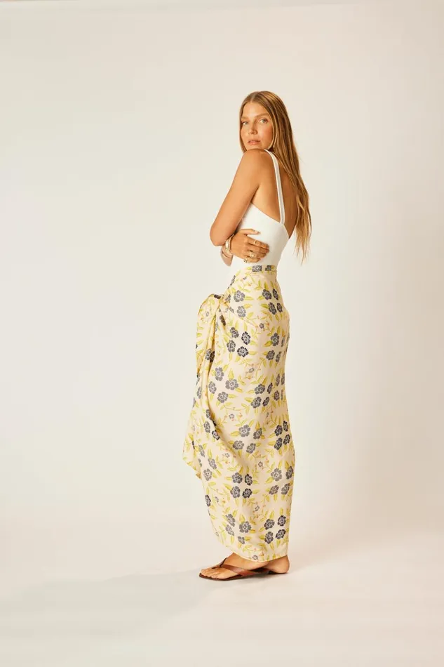 Sarong Prairie Indigo Women Natalie Martin Bottoms Sarong Prairie Indigo Women Natalie Martin Bottoms