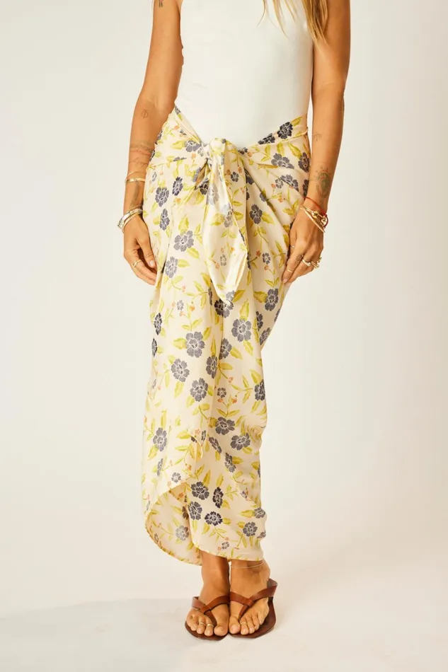 Sarong Prairie Indigo Women Natalie Martin Bottoms Sarong Prairie Indigo Women Natalie Martin Bottoms
