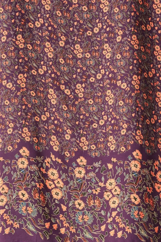 Sash Belt Petite Fleur Aubergine Women Natalie Martin