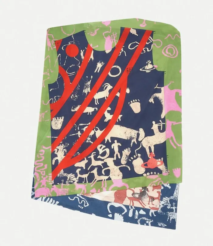 Scarves And Ponchos WomenMen Vivienne Westwood Cave Man Box Square Top In NavyBlue Scarves And Ponchos WomenMen Vivienne Westwood Cave Man Box Square Top In NavyBlue